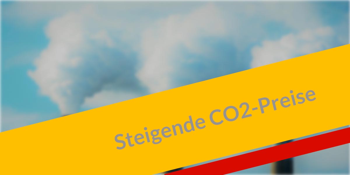 Preise für CO2-Zertifikate derzeit auf Rekordhoch